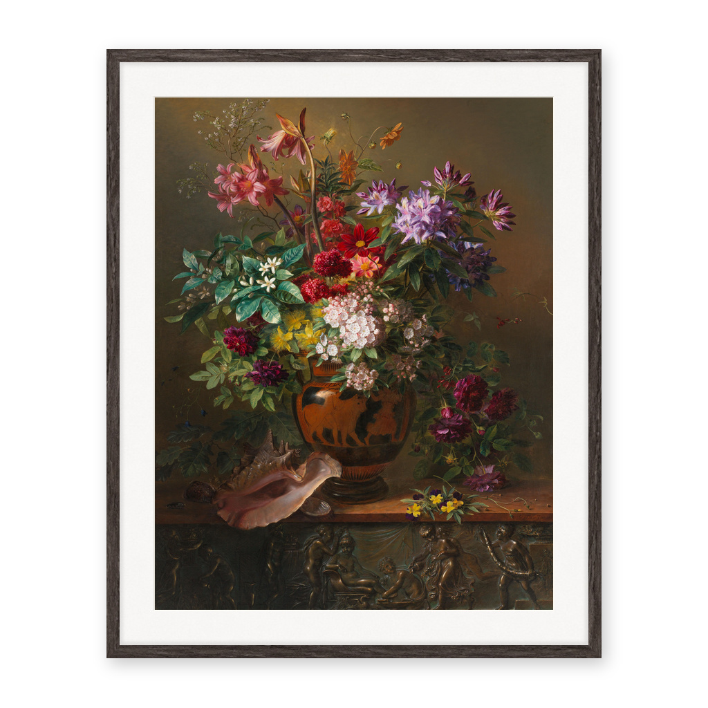 Still Life with Flowers in a Greek Vase: Allegory of Spring