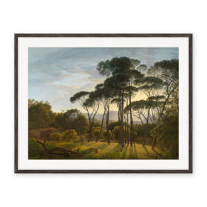 Italian Landscape with Umbrella Pines